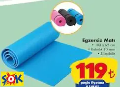 EGZERSİZ MATI EGZERSİZ MATI